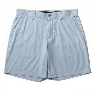 Southern Tide Mens Brrr Performance Shorts Light Blue Size 38